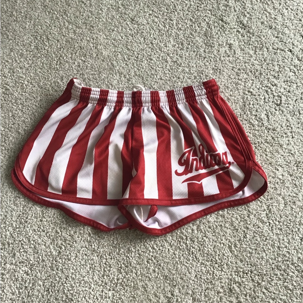 Indiana University Candy Striped Shorts